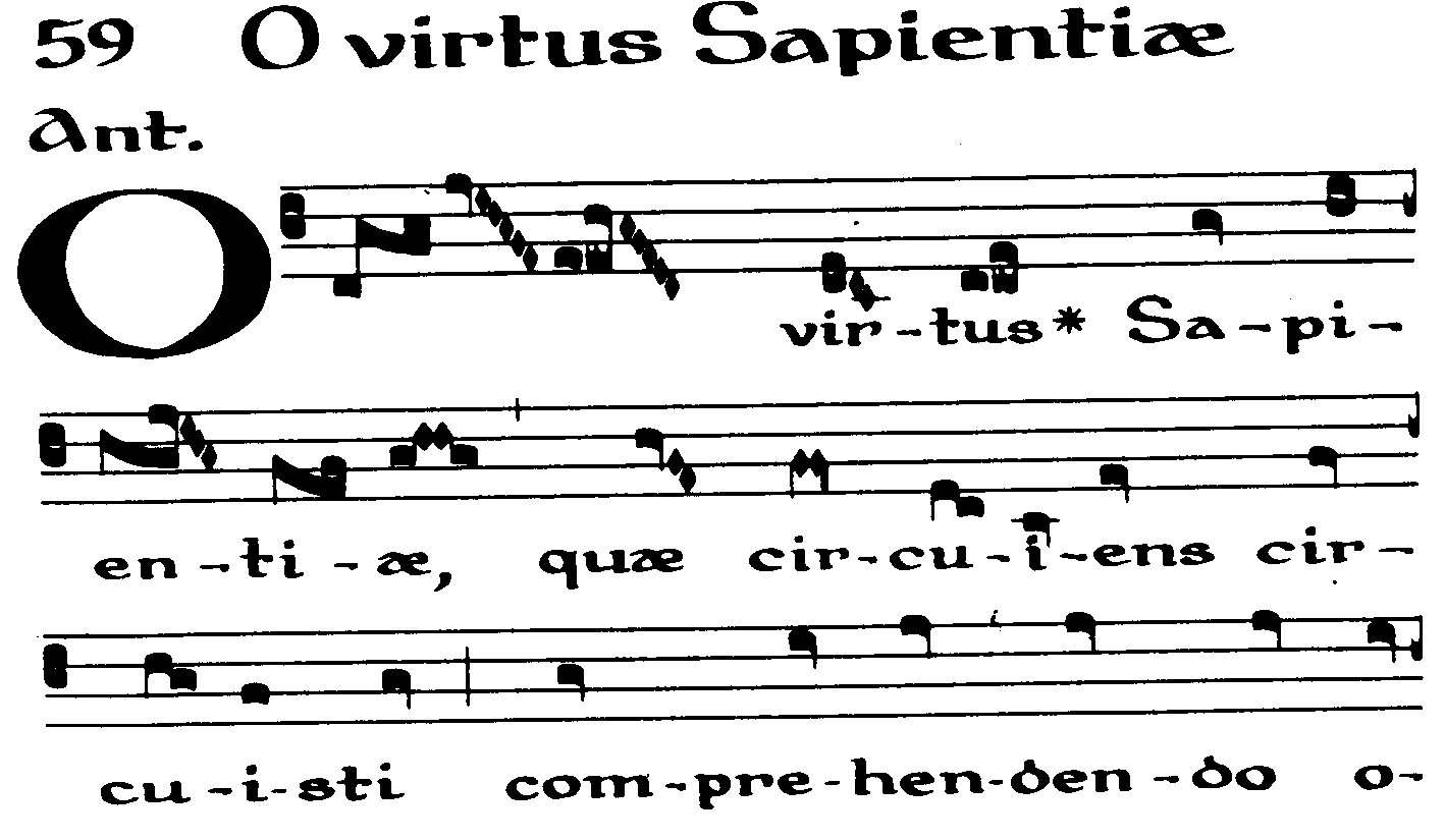 O virtus Sapientiae